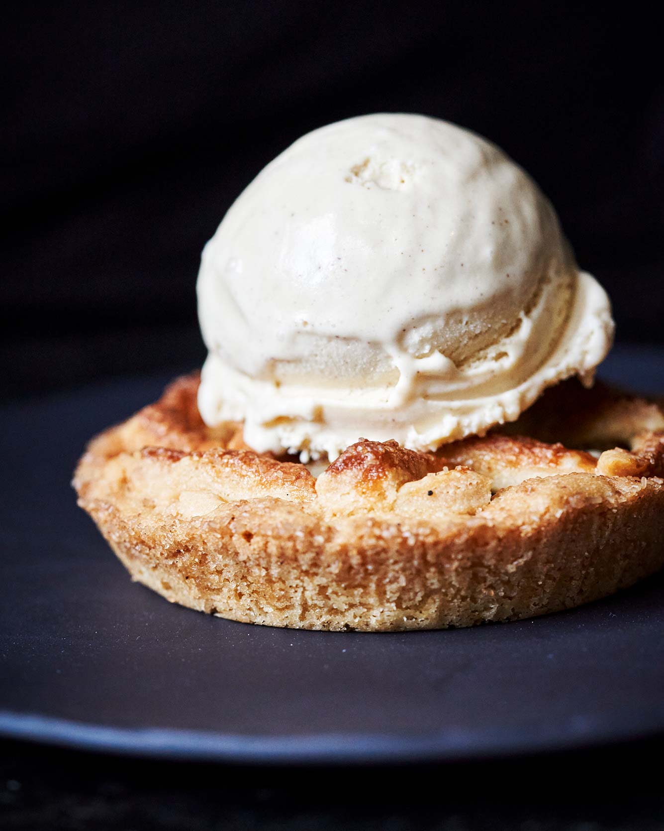 Apple Cookie-Pie, Brown Butter Ice Cream