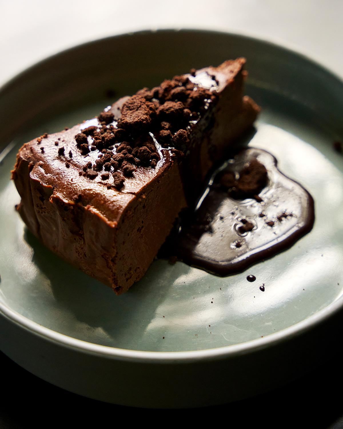 Chocolate Basque Cheesecake